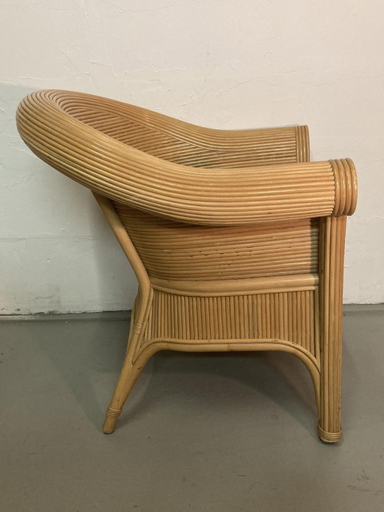 Image 1 of Rotan fauteuil, 1980S