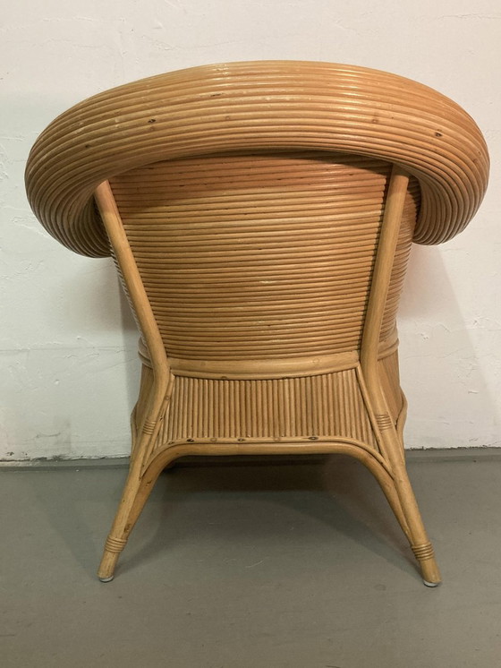 Image 1 of Rotan fauteuil, 1980S