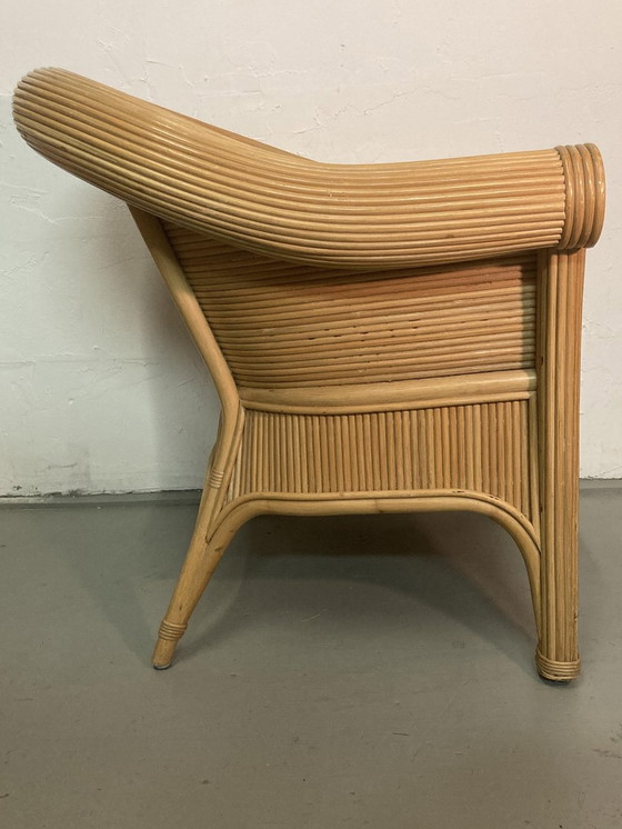 Image 1 of Rotan fauteuil, 1980S