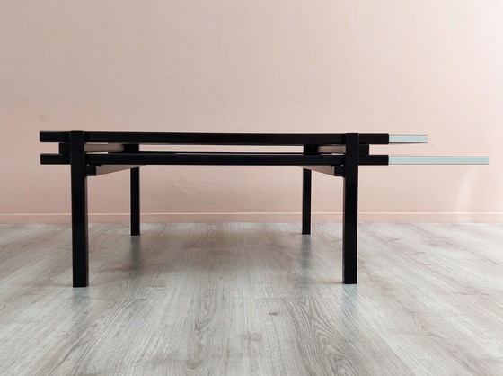 Image 1 of Dutch Design Kubistische Uitschuifbare Salontafel