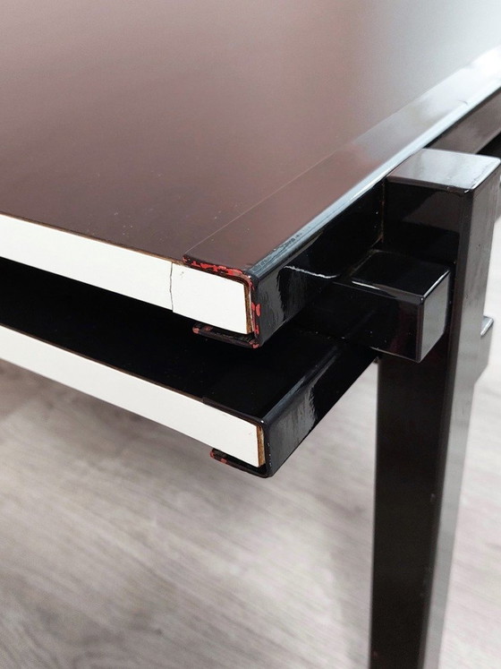 Image 1 of Dutch Design Kubistische Uitschuifbare Salontafel