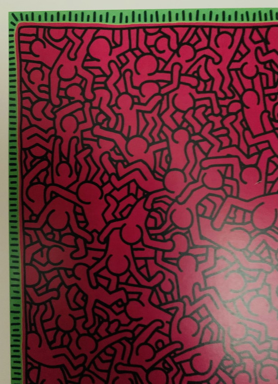 Image 1 of Keith Haring, Zonder Titel. Gelicentieerd Door Artestar New York. 