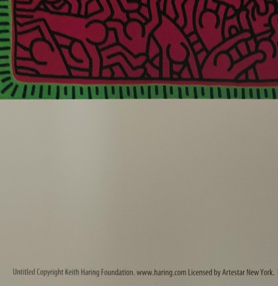 Image 1 of Keith Haring, Zonder Titel. Gelicentieerd Door Artestar New York. 