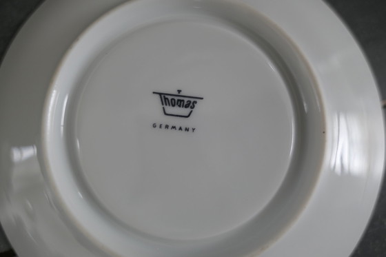 Image 1 of Vintage Thomas Medaillon Onyx Espresso set