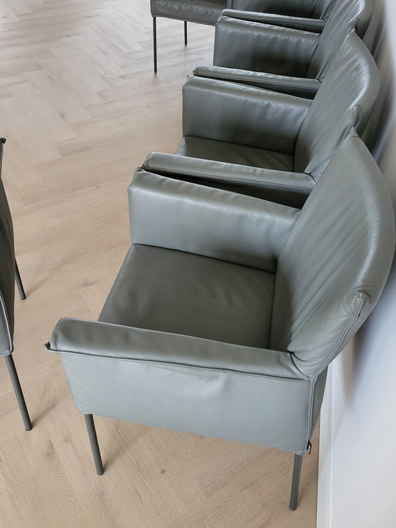 Image 1 of 6x Bert Plantagie eetkamerstoelen