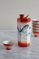 Hans-Geschilderde Japanse Sake Set