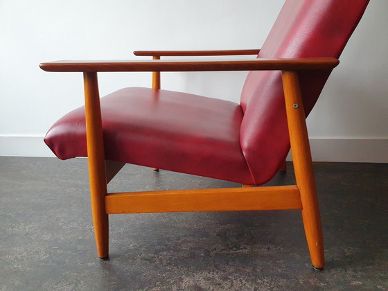 Image 1 of 2x Vintage Mid Century Fauteuils