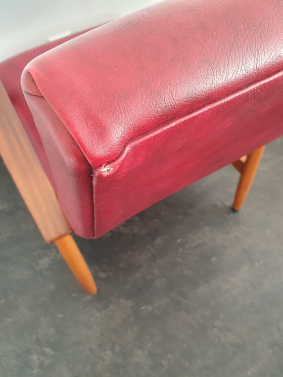 Image 1 of 2x Vintage Mid Century Fauteuils