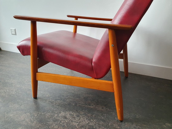 Image 1 of 2x Vintage Mid Century Fauteuils