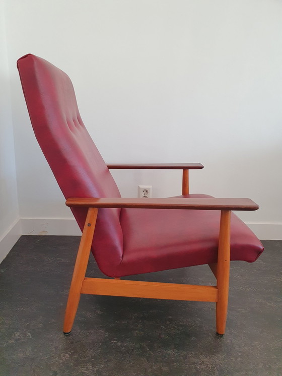 Image 1 of 2x Vintage Mid Century Fauteuils