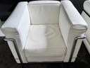 2x Corbusier LC2 Cassina fauteuil