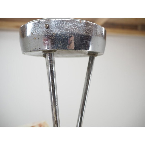 Image 1 of Vintage Art Deco kroonluchter in chroom, Tsjecho-Slowakije 1930