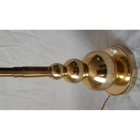 Image 1 of Vintage Art Deco modulaire lamp van messing en glas, 1930