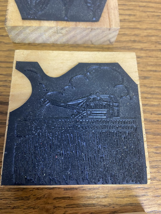 Image 1 of Paar antieke stempelsets