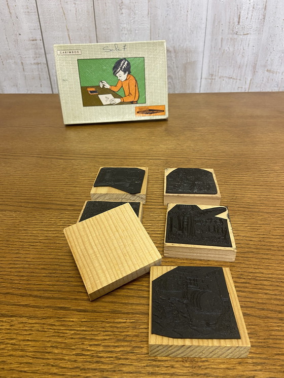 Image 1 of Paar antieke stempelsets