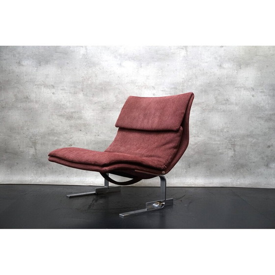Image 1 of Vintage Onda Wave fauteuil van Giovanni Offredi voor Saporiti, 1970
