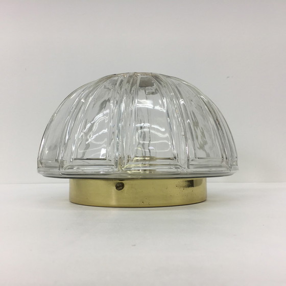 Image 1 of Limburgse Glashütte Wandlamp / Plafondlamp, jaren 1970