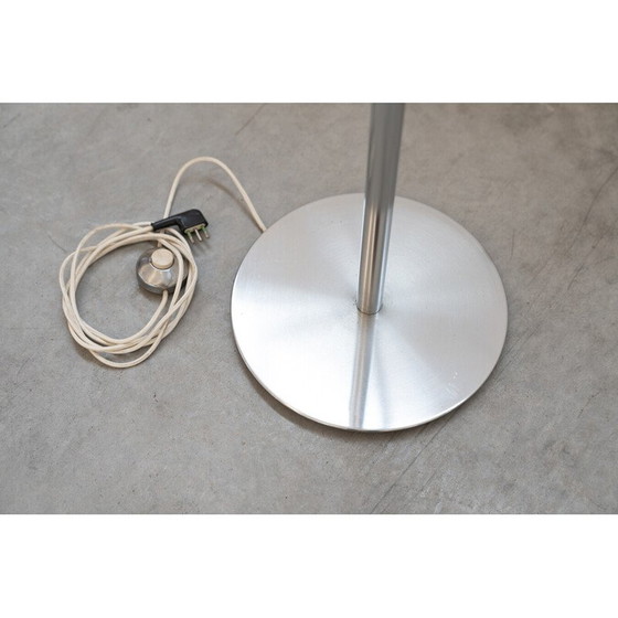 Image 1 of Vintage chromen metalen vloerlamp door Harvey Guzzini voor Guzzini, Italië 1960