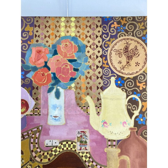 Image 1 of Vintage schilderij van Jos Seeuws, België 1970