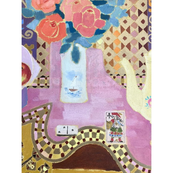 Image 1 of Vintage schilderij van Jos Seeuws, België 1970