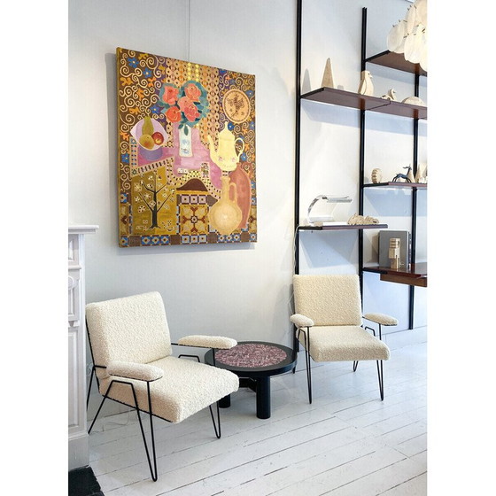 Image 1 of Vintage schilderij van Jos Seeuws, België 1970