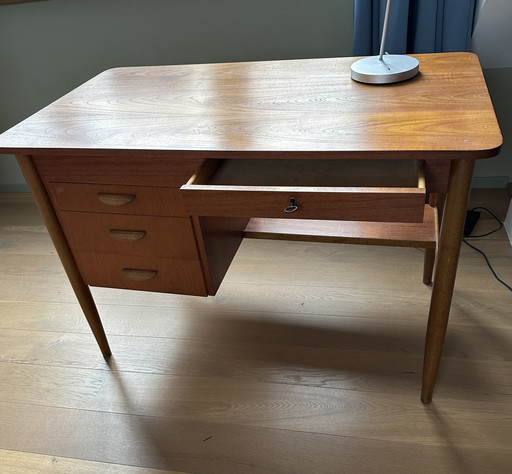 Scandinavisch Vintage Teakbureau