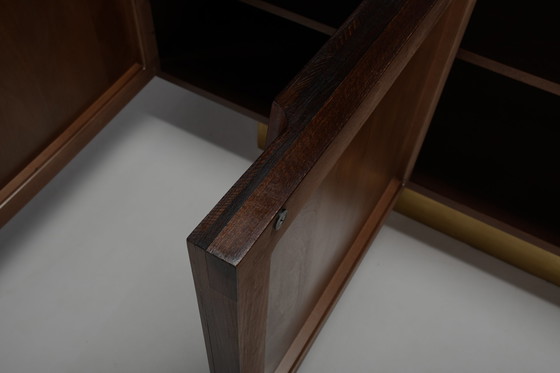 Image 1 of Sculpturaal Gebogen Houten Dressoir