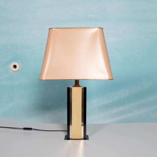 Vintage design hotel chic tafellamp, Regency table lamp 70s