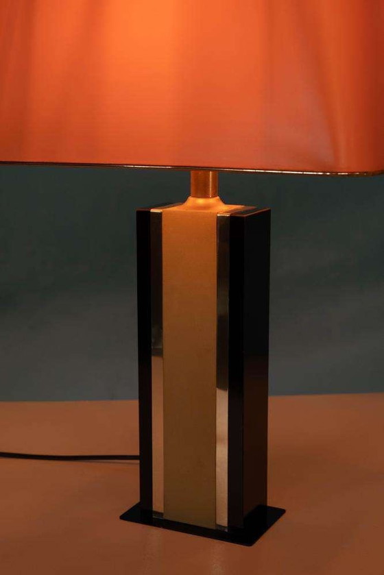 Image 1 of Vintage design hotel chic tafellamp, Regency table lamp 70s