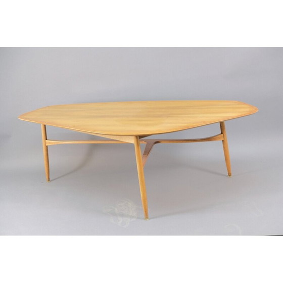 Image 1 of Vintage teakhouten salontafel van Svante Skogh, Zweden