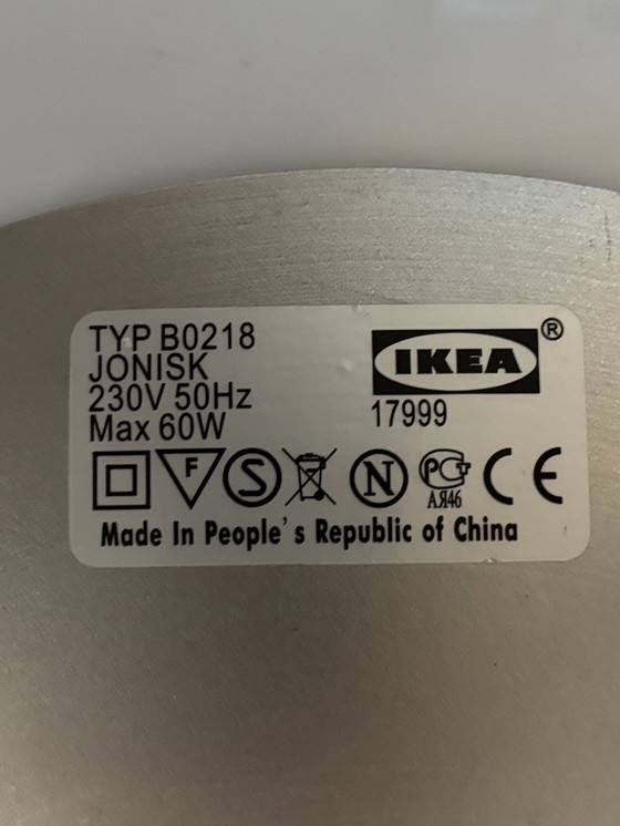 Image 1 of Ikea Jonisk Design Balans Lamp/Kruk Design Carl Ojerstam Jaren 90