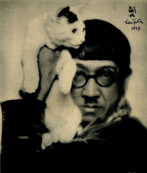 Image 1 of Originele litho - De Drie Gratiën - Léonard Foujita - 1960