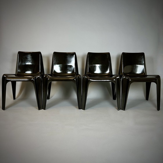 Image 1 of 4x Helmut Batzner The Bofinger Chair