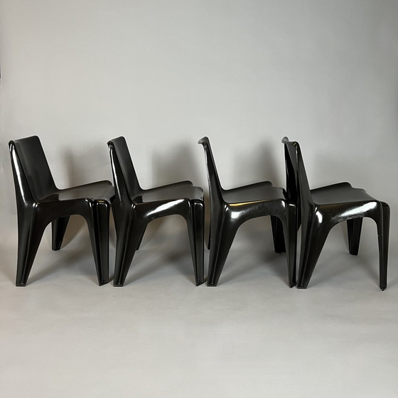 Image 1 of 4x Helmut Batzner The Bofinger Chair