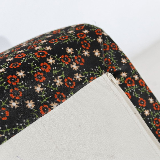 Image 1 of 2x Vintage bloemen lounge fauteuil