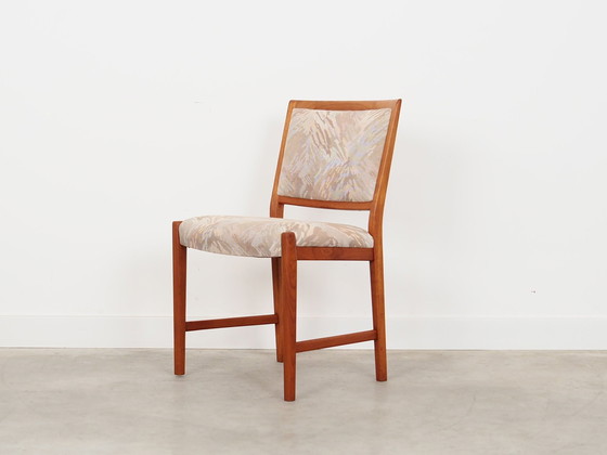 Image 1 of Set van vier teakhouten stoelen, Deens ontwerp, 1970S, Productie: Denemarken