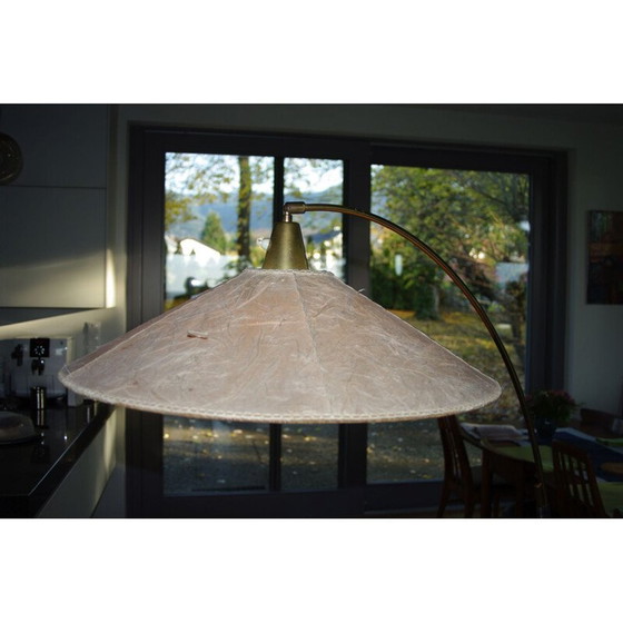 Image 1 of Vintage Duitse messing leeslamp, 1950