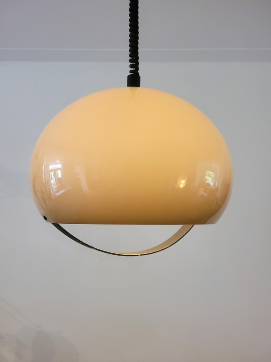 Image 1 of Dijkstra Mushroom Hanglamp Uit 1970