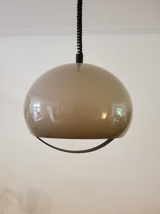 Image 1 of Dijkstra Mushroom Hanglamp Uit 1970