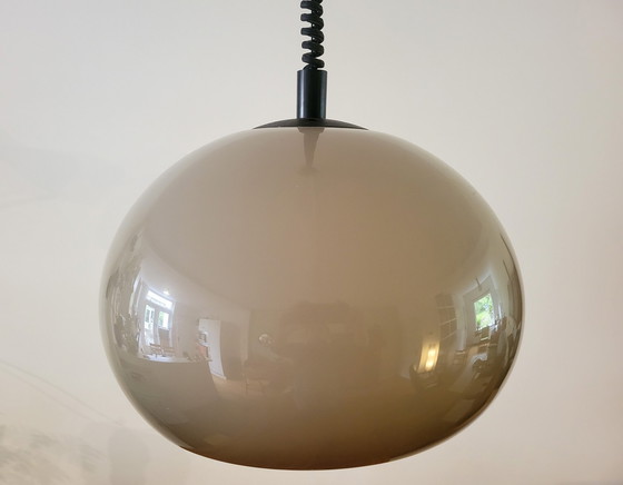 Image 1 of Dijkstra Mushroom Hanglamp Uit 1970