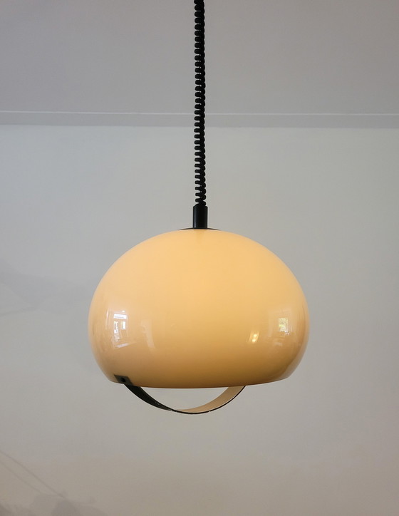 Image 1 of Dijkstra Mushroom Hanglamp Uit 1970