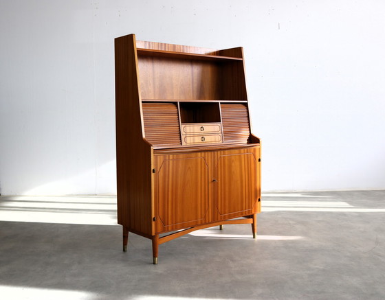 Image 1 of Vintage Zweedse Secretaire