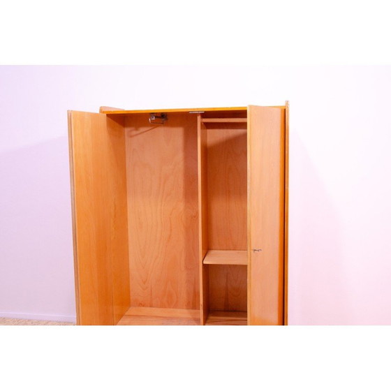 Image 1 of Vintage beuken kast van František Jirák voor Tatra Nábytok, Tsjecho-Slowakije 1960