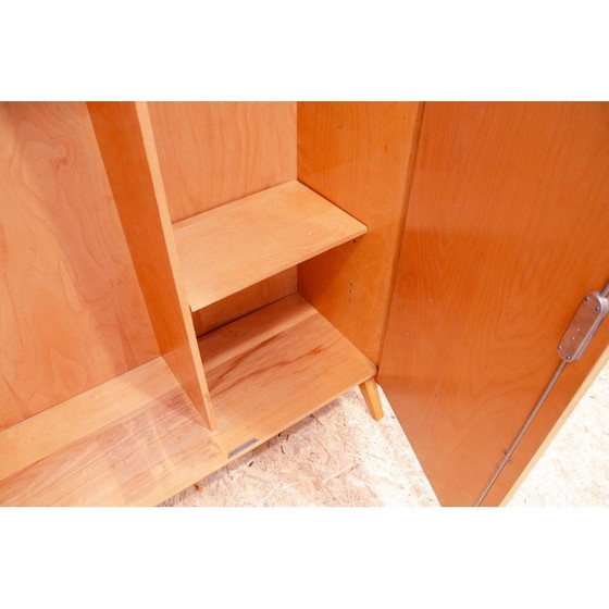 Image 1 of Vintage beuken kast van František Jirák voor Tatra Nábytok, Tsjecho-Slowakije 1960