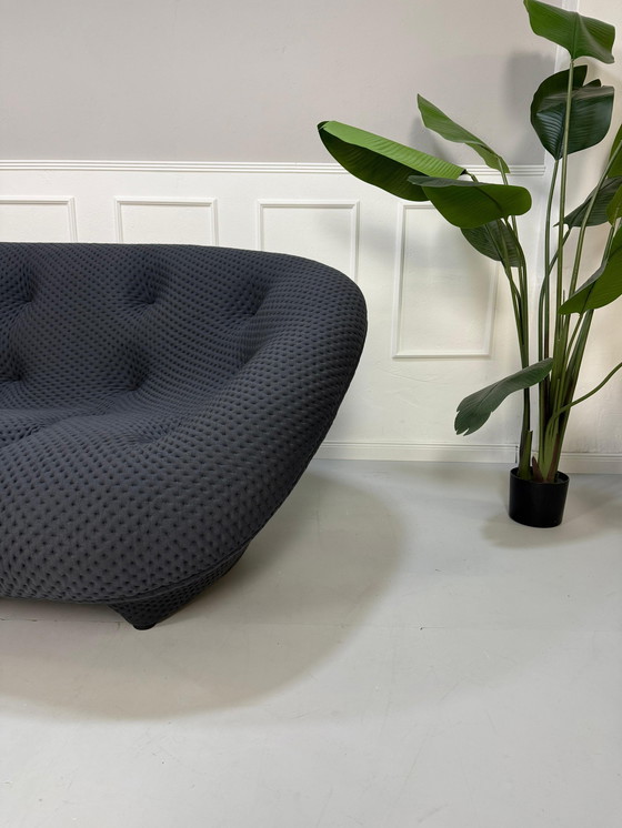 Image 1 of Ligne Roset Ploum design bank grijs bankstel 4 zits