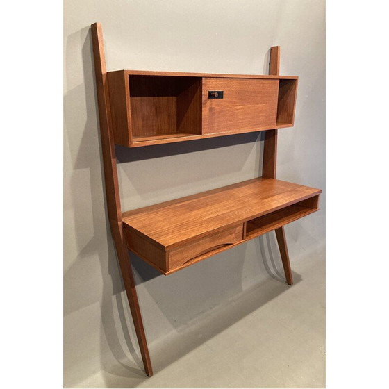 Image 1 of Scandinavisch vintage wandbureau, 1950