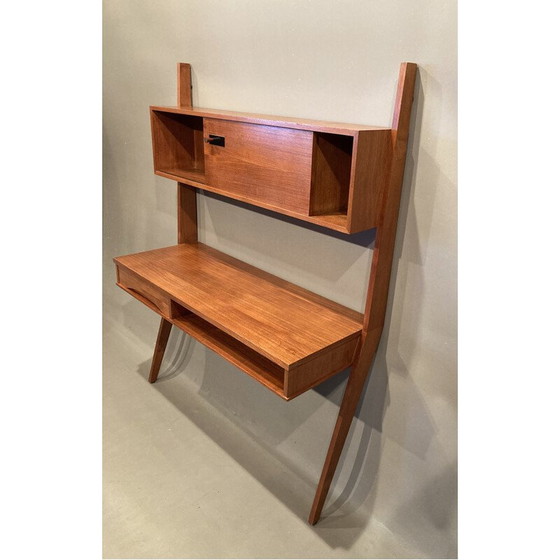 Image 1 of Scandinavisch vintage wandbureau, 1950