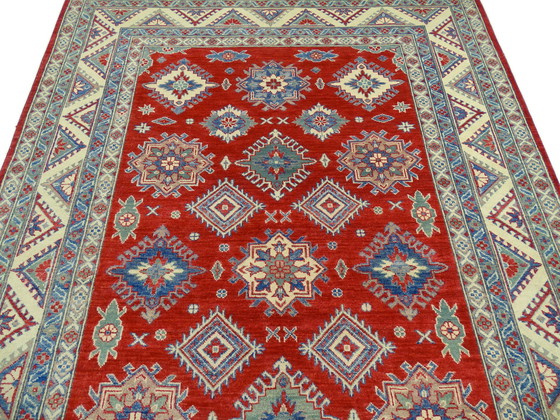 Image 1 of Kazak - 297 x 199 cm - Handgeknoopt vloerkleed