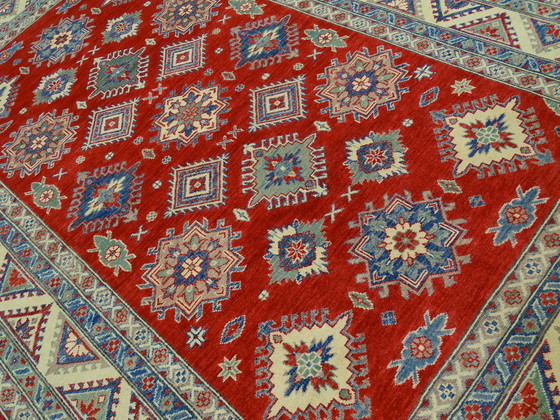 Image 1 of Kazak - 297 x 199 cm - Handgeknoopt vloerkleed