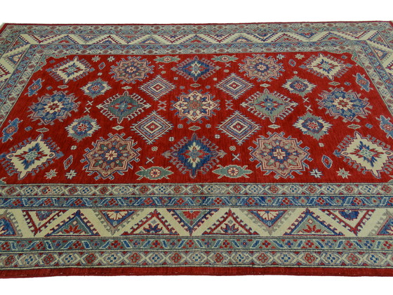 Image 1 of Kazak - 297 x 199 cm - Handgeknoopt vloerkleed